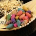 50Pcs Rose Incense Tower Incense Backflow Incense Cones Mixed Scents Sandalwood WSY   